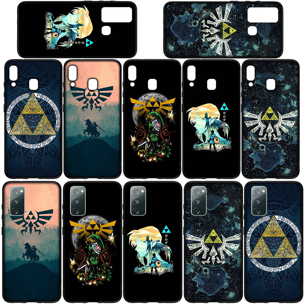 Cover per iPhone 17 16 15 Xiaomi Poco Redmi Note 14 13 12 11 Pro Max 9 16e Samsung Galaxy S25 S24 S23 A07 A17 OPPO Huawei Custodia per telefono di Legend of Zelda
