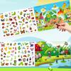 Insect Theme Sticker Book Children's Enlightenment Knowledge of Things Quiet Book Concentration Training Educational Toy Book