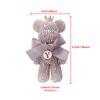 Crystal Diamond Cute Bear Car Fragrance Perfume Clip Air Outlet Aroma Air Fresher Decoration Accessories Aromatherapy