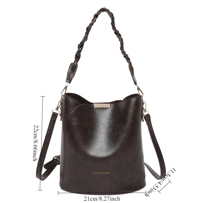 Women's Handbag, 2026 New Texture Retro Design Versatile Crossbody Bags, Fashiable Casual Commuting Handbag