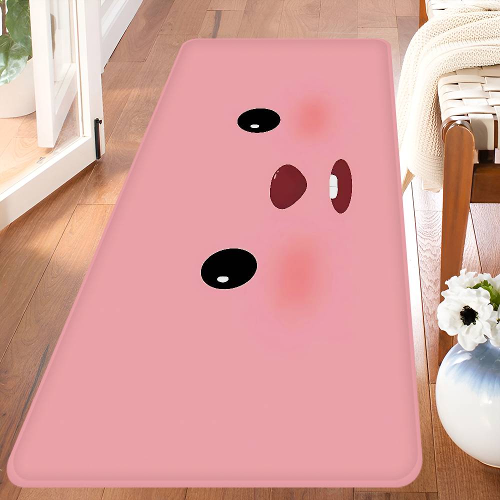 Cartoon L-Loopys Entrance Door Mat Washable Non-Slip Living Room Sofa Chairs Area Mat Kitchen Welcome Doormat
