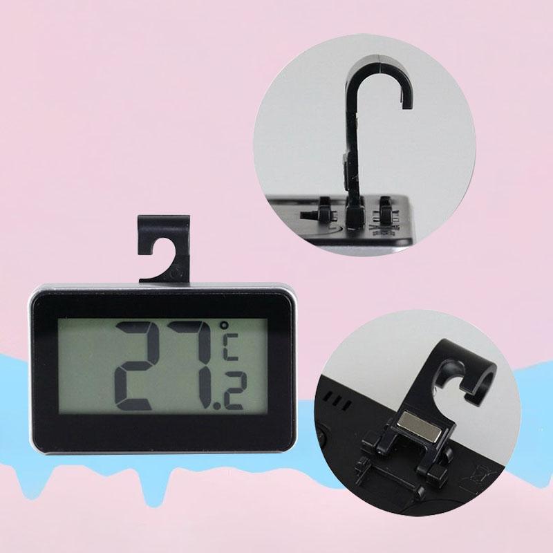 Multi-Purpose Household Thermometer And Hygrometer Digital LCD Bedroom Basement Cold Storage Refrigerator Thermometer New