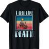 Death Funny Grim Reaper Angel Of Death Halloween Costume T-Shirt