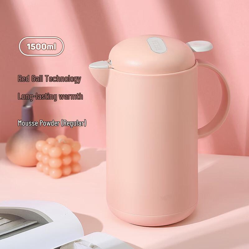 Junsheqi Glass Lined Insulated Hot Water Kettle Regular