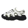 Fila Sandale Fluide 5 Patte de Chat Rétro Polyvalente Mode Respirante Antidérapante Durable Sandales de Plage Sandales Femmes Vert Mousse F12W422402FSM