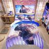 Fashion Japanese Anime Cartoon Bedding Set Single Twin Full Queen King Size Bed Set Kids Bedroom Duvetcover Sets Bed Sheet Set