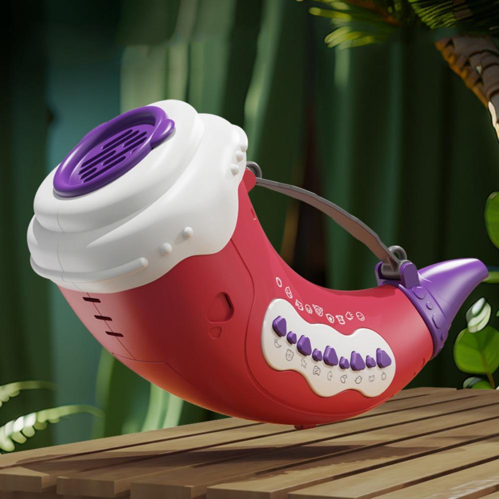 

Тренажер для легких на 30 звуков, Имитация животного, Сборный, Игрушка-гудок для мальчиков и девочек красный