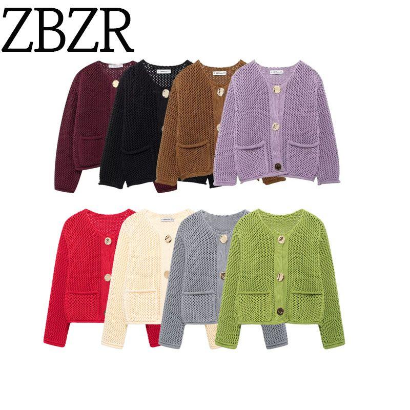 Zbzr Autumn New Women clothes Western Style Fashion Casual Simple and Versatile Long sleeve Thick Needle Outerwear 5802111