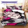 Kaiju No. 8 Pattern Bedding,Quilt Set Quilt Cover Pillowcase Home Birthday Gift (1 * Duvet Cover + 2 * Pillowcase, Without Core)