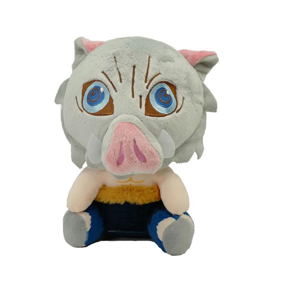 Horké 20cm Japonské Anime Demon Slayer Tomioka Giyu Kamado Tanjirou Kamado Nezuko Agatsuma Zenitsu Plyšové Hračky Panenka Peluche Dárek pro Ženy