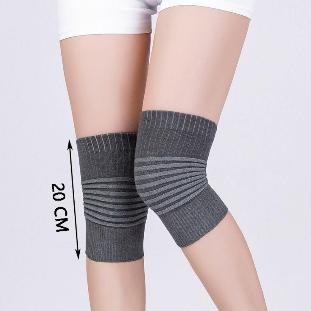 1 Pair Cotton Knee Pads Men Women Air Conditioning Room Sports Knee Pads Compression Knee Brace Elastic Support Pads New