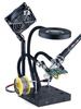 Soldering Station Kit with Soldering Iron, Magnifying Glass, LED Desk Lamp, Fume Extractor, and Magnetic Repair Holder
