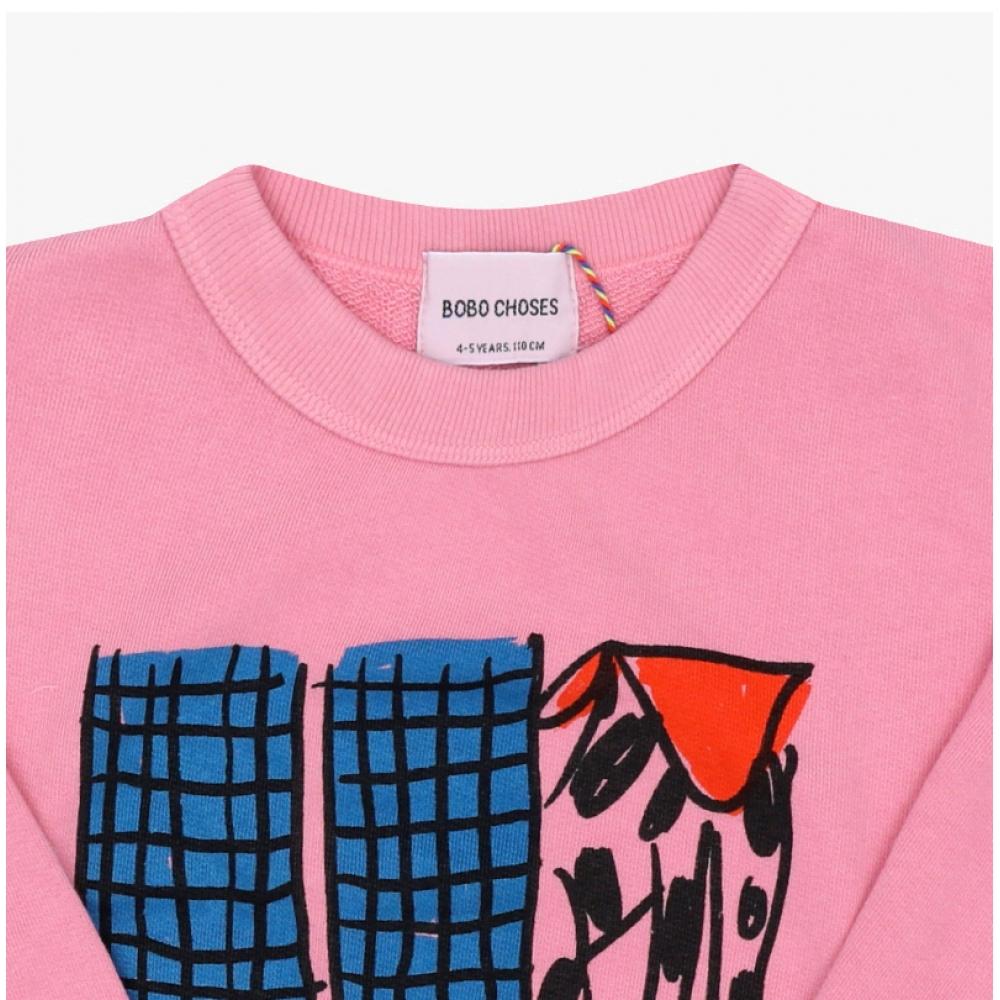 Bobo Choses Dog Friendship Kids Sweatshirt B126ac047 661