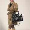 Niche Ins Versatile Handbag Locomotive Bag 2025 New Bag Fashion Women's Bag Single Shoulder Oblique Span Bag