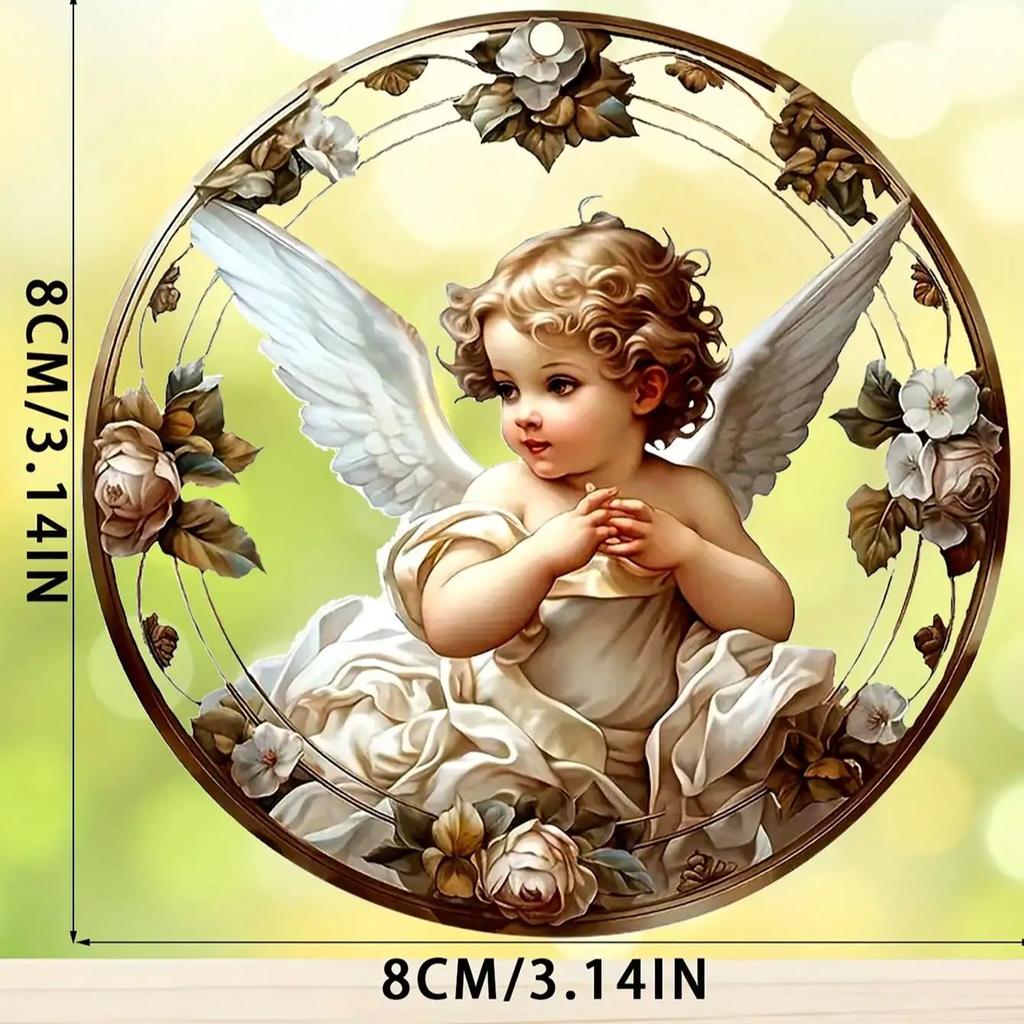 Engel Heimdekoration, Feiertagsgarten Gitter Party Anhänger Geschenk, Innendekoration, Wohnzimmerdekoration