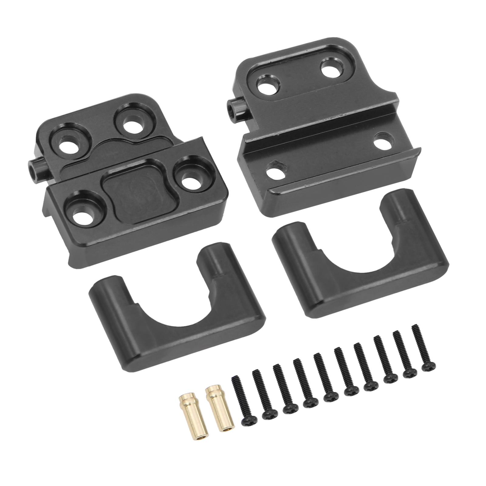 

RCGOFOLLOW Aluminum Alloy Steady Shock Absorber Bracket For 1/12 Shock Absorber Amount MN LC79 MN78 RC Car Part чорний