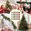 Christmas Ball Ornaments 24 Pieces Holiday Globes Set 1.18inch Christmas Ornaments Set For Dance Party Wedding Yard Indoor Front