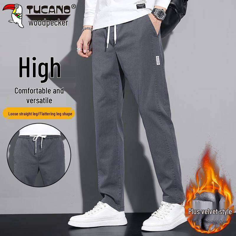 

TUCANO Men s Autumn/Winter Straight-Leg Casual Sports Pants 32