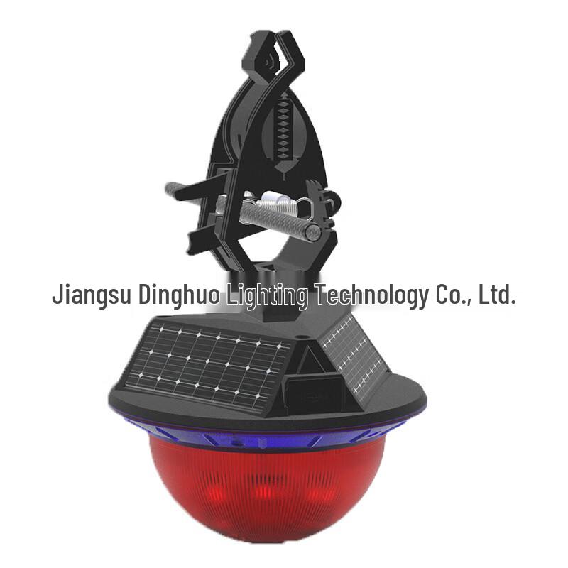 High-Altitude Solar Sound & Light Bird Repellent Warning Light