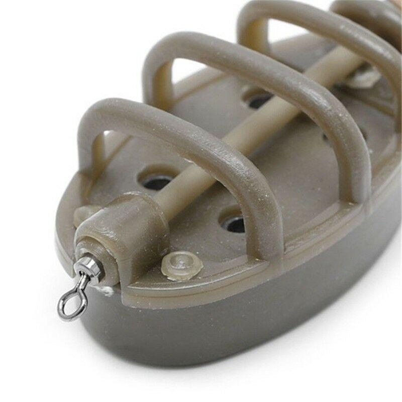Efficient Carp Fishing Feeder Mould Set - Easy Inline Method, Perfect for Catching More Fish