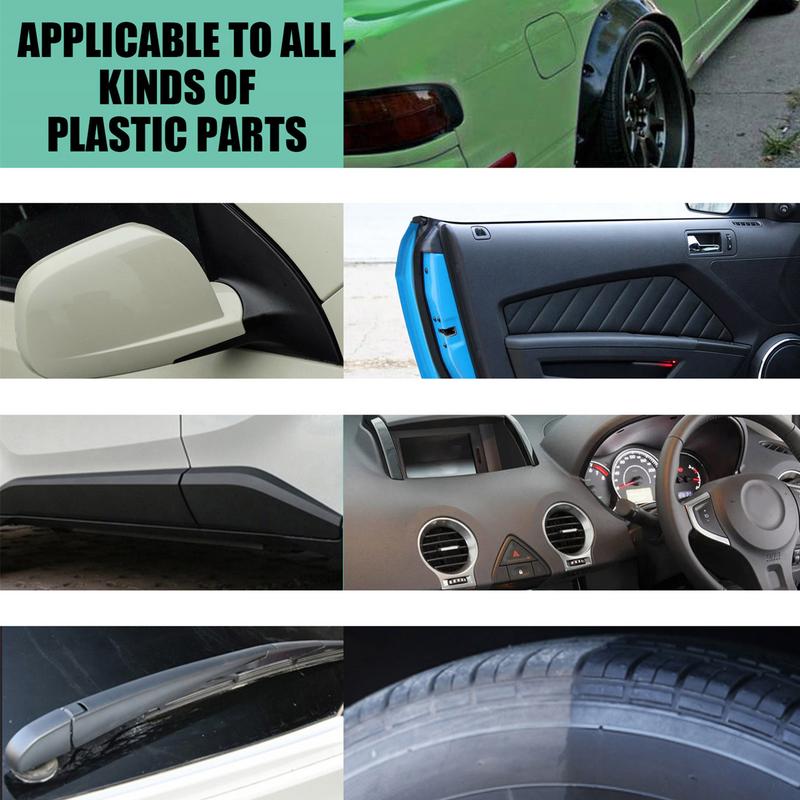 Car Dashboard Restorer Car Wax Retreading Agent Automotive Interior Restoration Coating Agent Multifunctional For Seats