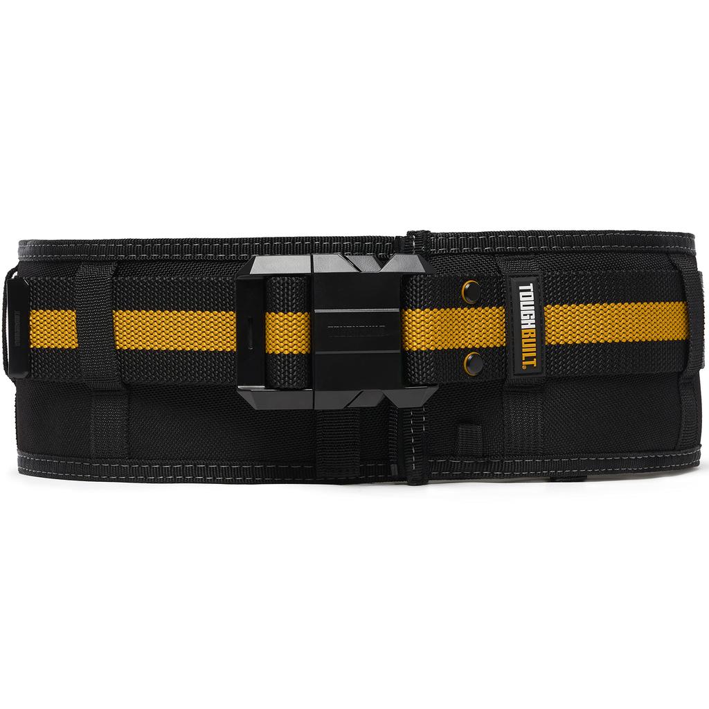 TOUGHBUILT Padded Belt with Heavy Duty Buckle, Black TB-CT-41P