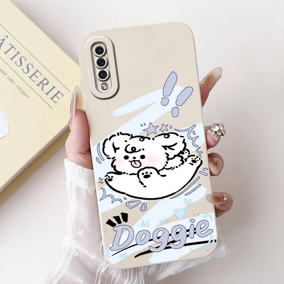 For Samsung Galaxy A50 A50S Case SM-A505F SM-A507F Full Cover Bumper Cute Panda Soft Silicone Phone Case For Samsung A30S Bumper