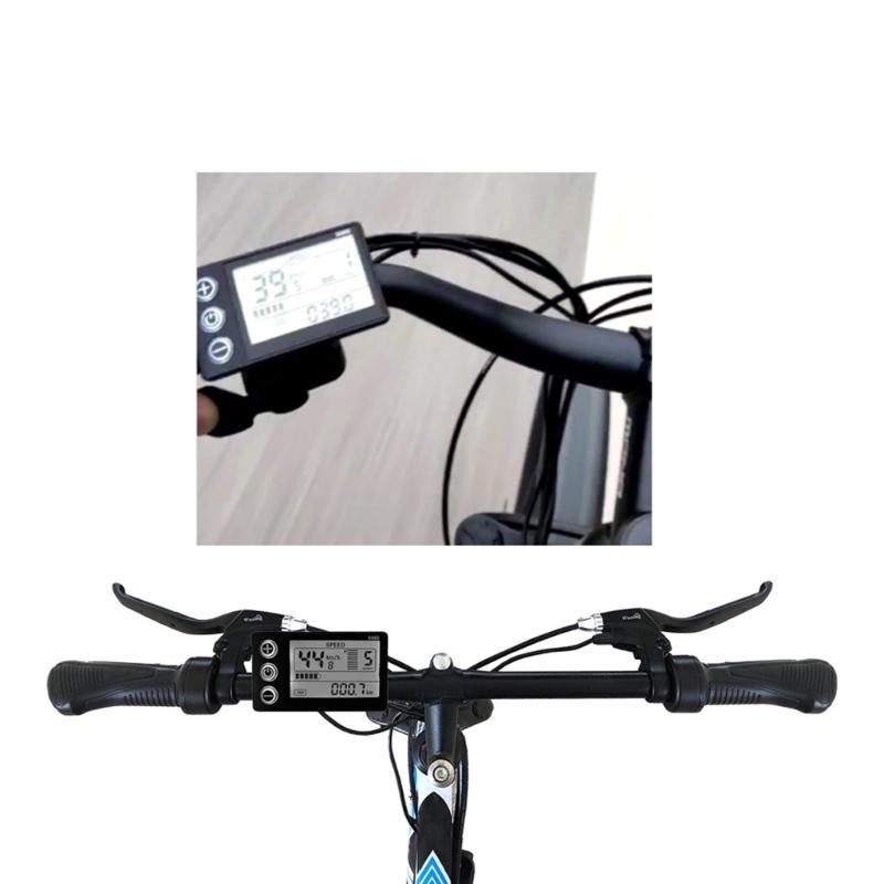 Elektrische Teile 24V 36V 48V Intelligenter S866 Elektrofahrrad Bike E-Bike Controller LCD-Panel