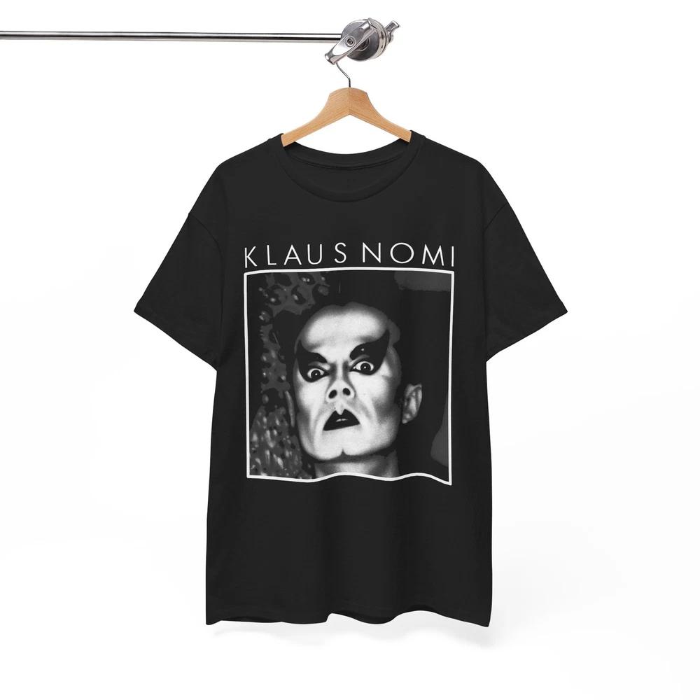 Klaus Nomi Simple Man Album Cover T-Shirt, Music Band Unisex Shirt S