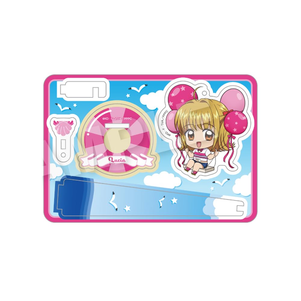 TV Anime Pichi Lucia Barunko Stand Keychain "Michi Pitch"