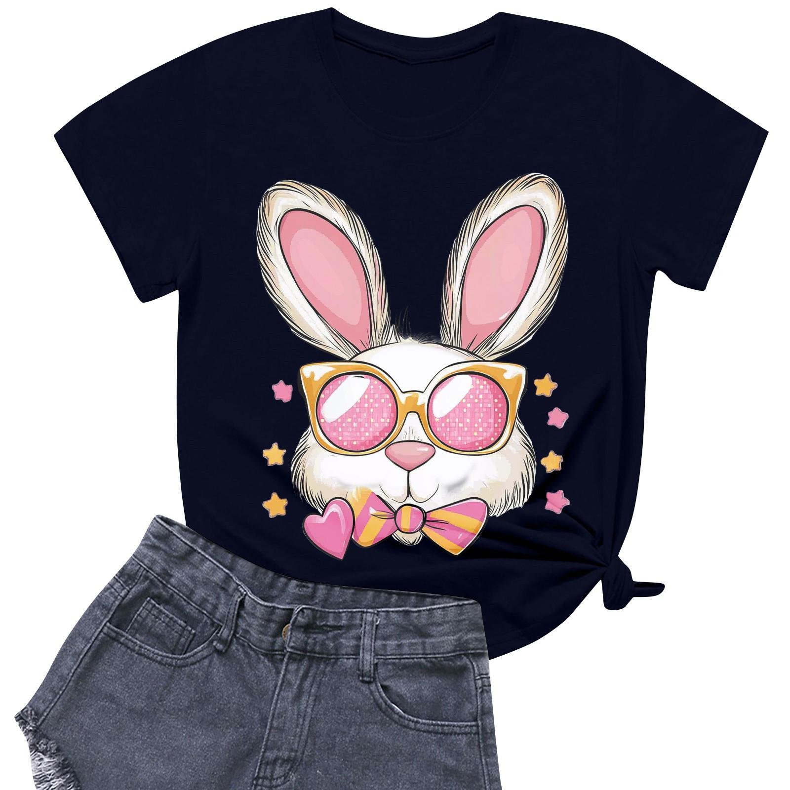 

Женская повседневная футболка с круглым вырезом и короткими рукавами с принтом S