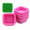 2pcs Color Randomly Pan Multifunctional Soap Molds Making Supplies Silicone Molds Circle Baking Soap Making
