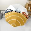 Cute Cars Theme Automatic Umbrella, Lightweight & Portable, 8 Rib, Perfect for Outdoor Travel, Birthdays, Christmas, Gifts.
