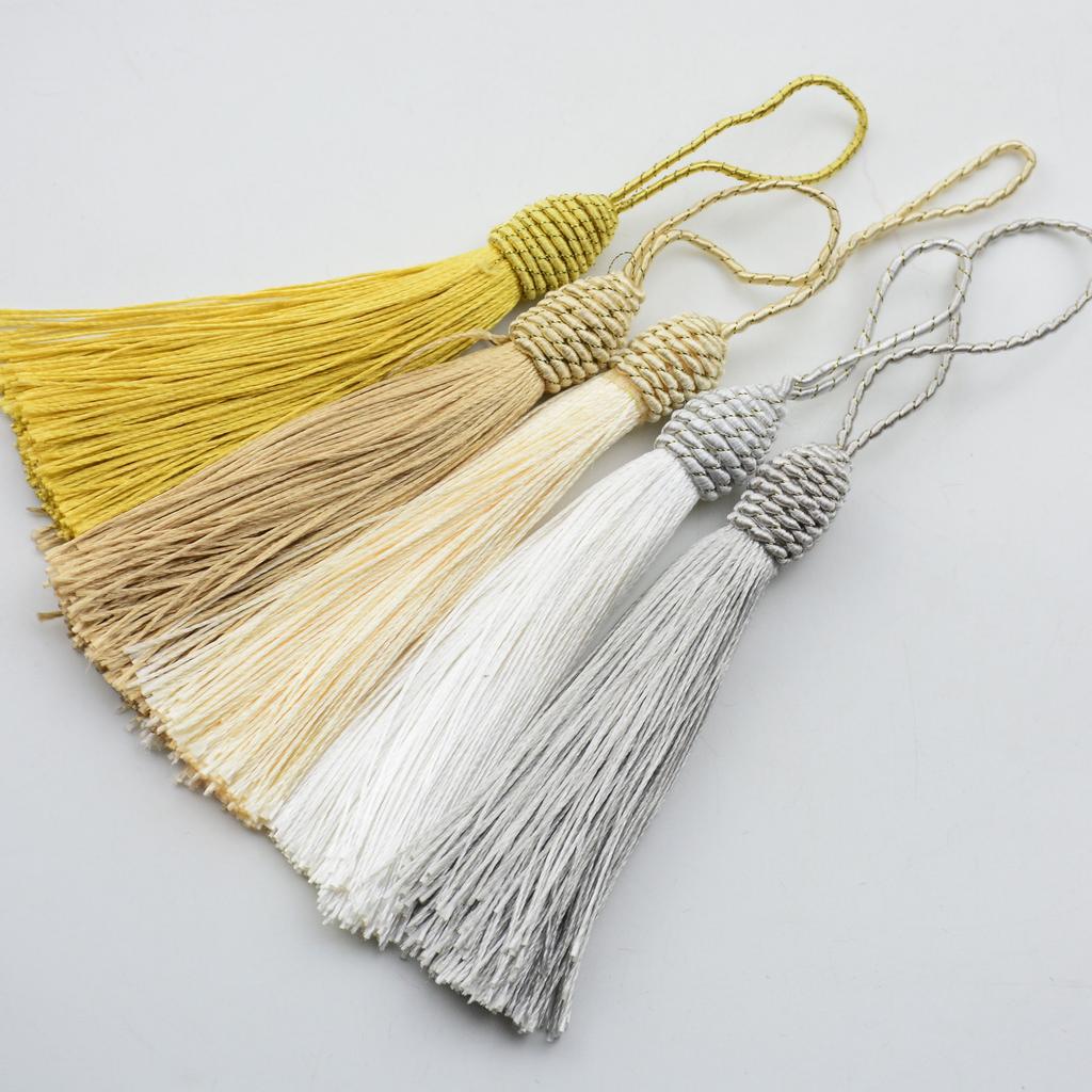 bookmark tassel with rope loop and small Chinese knot for making jewelry, souvenirs, bookmarks, DIY craft accessories