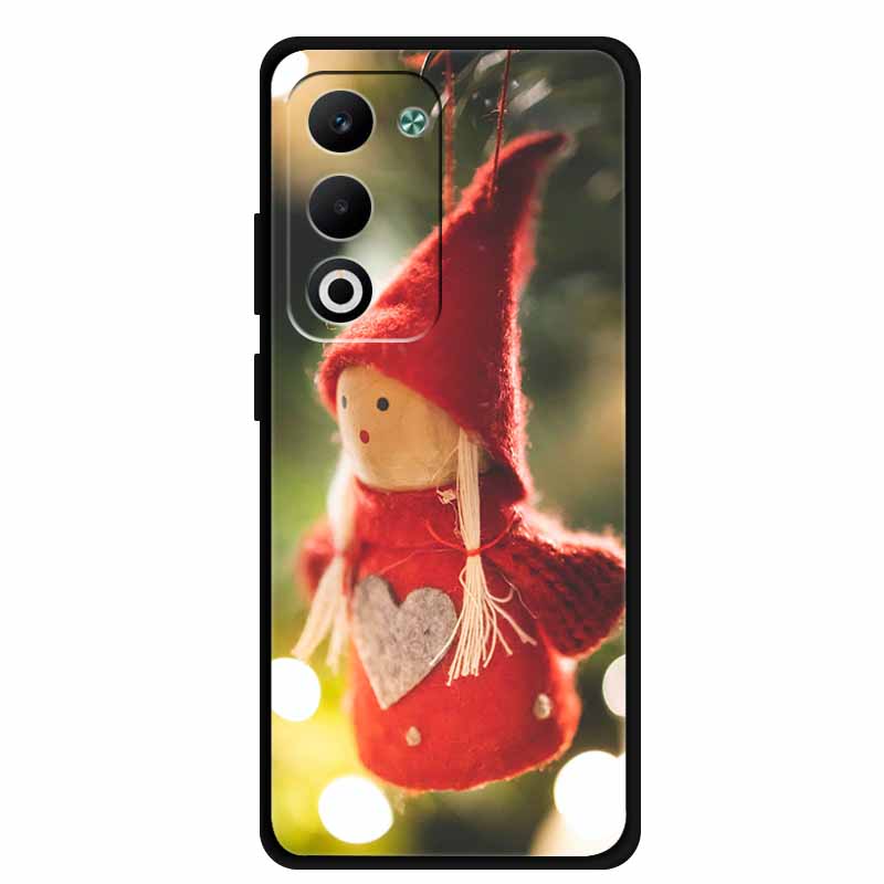 Christmas Phone Case For Oppo A5 5G CPH2735 / A5 4G CPH2727 Christmas Tree Soft Silicone TPU Back Cover Bumper For Oppo A5 Coque