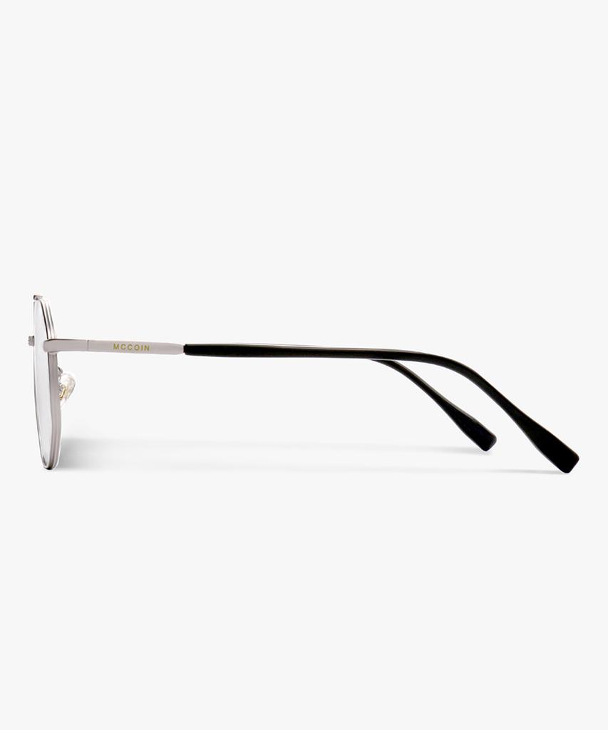 Maegkoin Than 04 Silver Dan Blue Light Blocking Glasses (Silver)