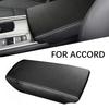Car Armrest Covers For Honda Accord 10 10th Gen 2018 2019 2020 2026 2026 PU Leathe Protection Auto Interior Decora Accessories