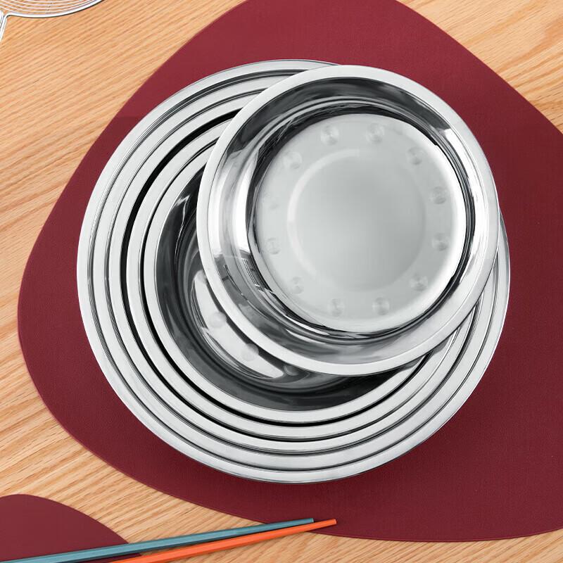 Chahua 18cm Stainless Steel Plate