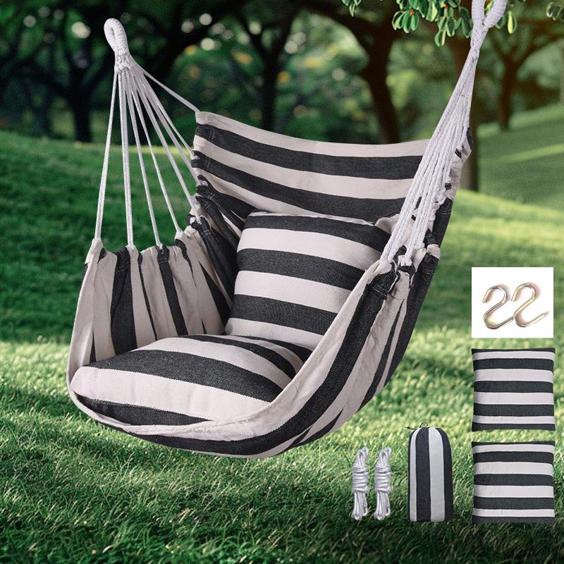 Canvas Swing Chair for Dorm Rooms and Bedrooms – Perfect for Students and Adults