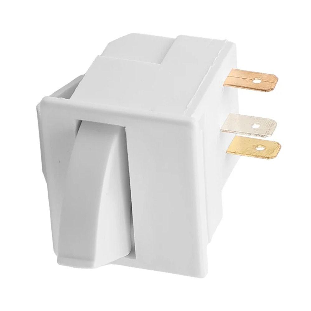 1Pcs With Integrated Auto Power Shutoff Refrigerator Door Switch 3-Pin Switch Parts Fridge Switch