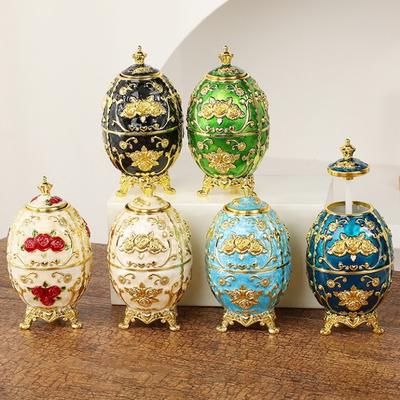 Convenient Fashion Metal Retro Toothpick Holder Toothpick Holder European Automatic Toothpick Holder Home Storage Decoration