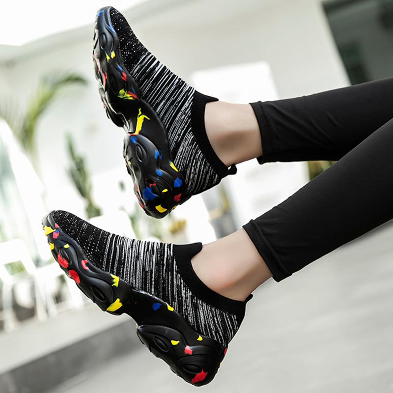 Increased 35~47 Men's Women Running Socks Sneakers Platform Designer Chunky Casual Sports Tenis Shoes for Men Soft Light Outdoor