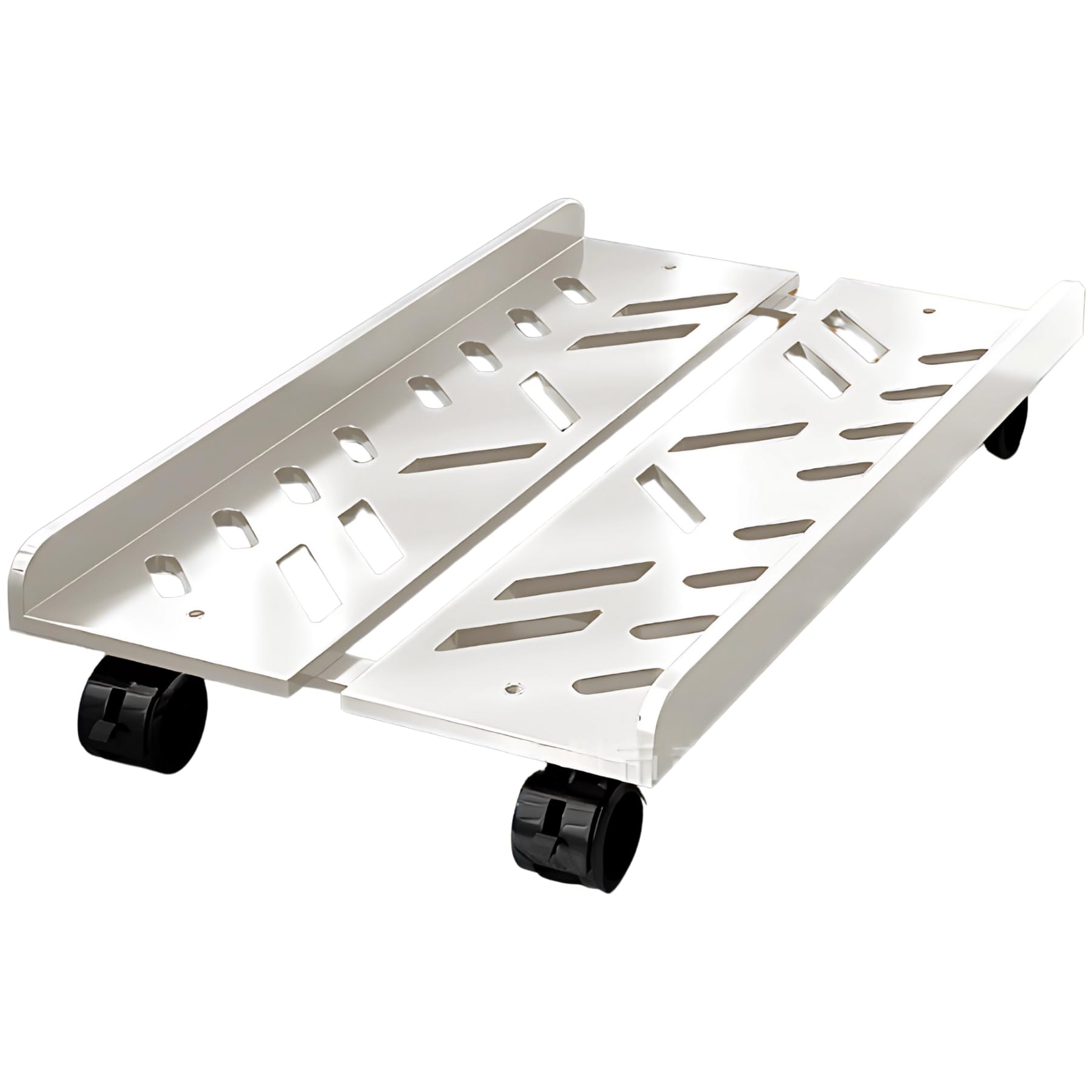 

Mellbo Caster-Mounted RackWagon for PCs, CPUs, Servers, and Microphones, Improves Heat Dissipation, Air Circulation, and Extends PC Life with