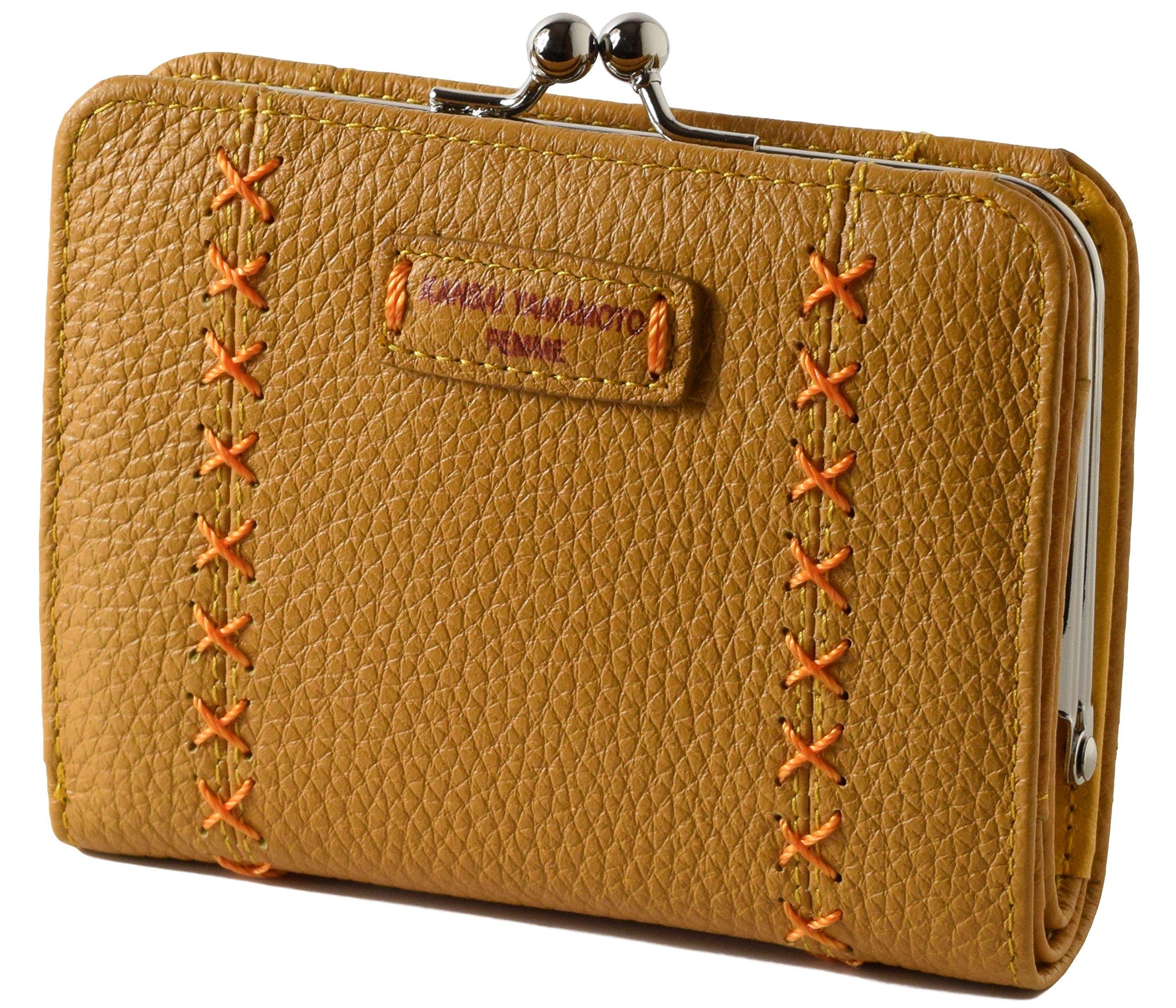 

KANSAI YAMAMOTO Wallet Clasp Bifold Kansai Yamamoto (Yamamoto Kansai) Women s MJ-4505 (Yellow) жовтий