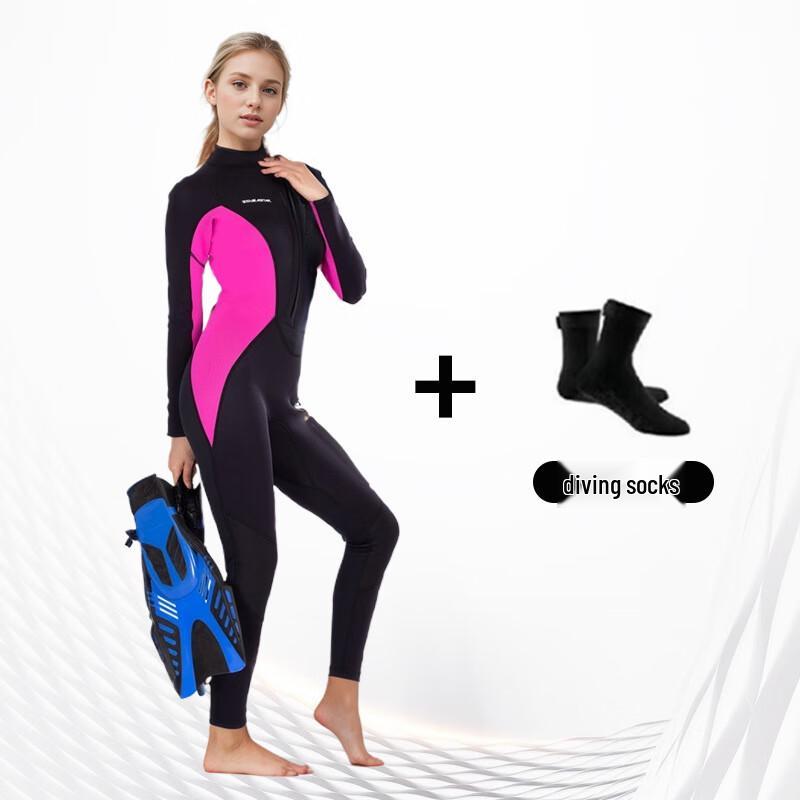 WEZHO Women s 3mm Full Body Wetsuit