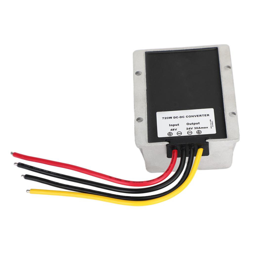 WaterProof 36V/48V to 24V 30A 720W Step Down DC/DC Power Converter Regulator