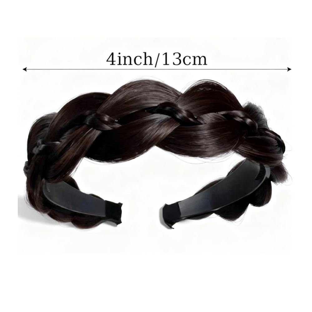 Žáruvzdorná pletená čelenka v korejském stylu pro každodenní nošení žen