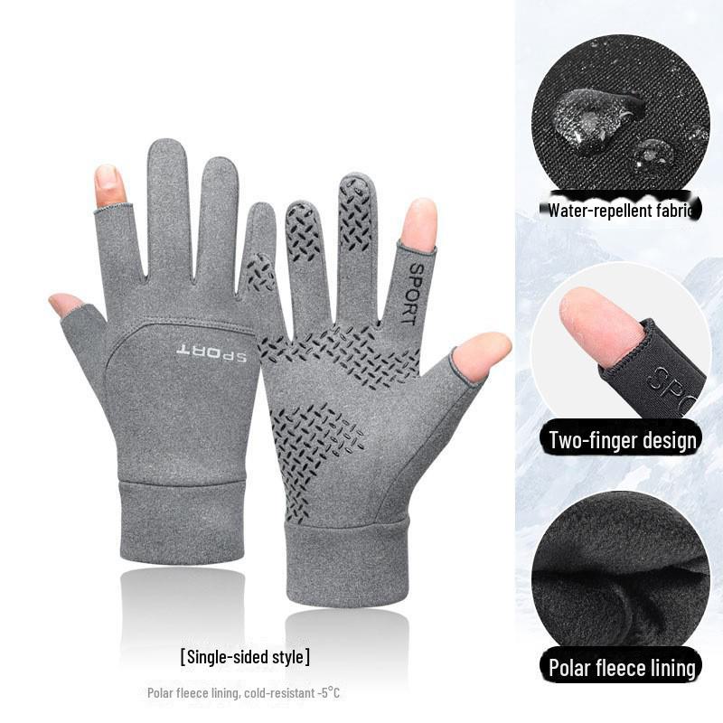 Herren Warme Winddichte und Wasserdichte Touchscreen-Handschuhe für Herbst/Winter Sportarten, Skifahren, Radfahren und Bergsteigen.