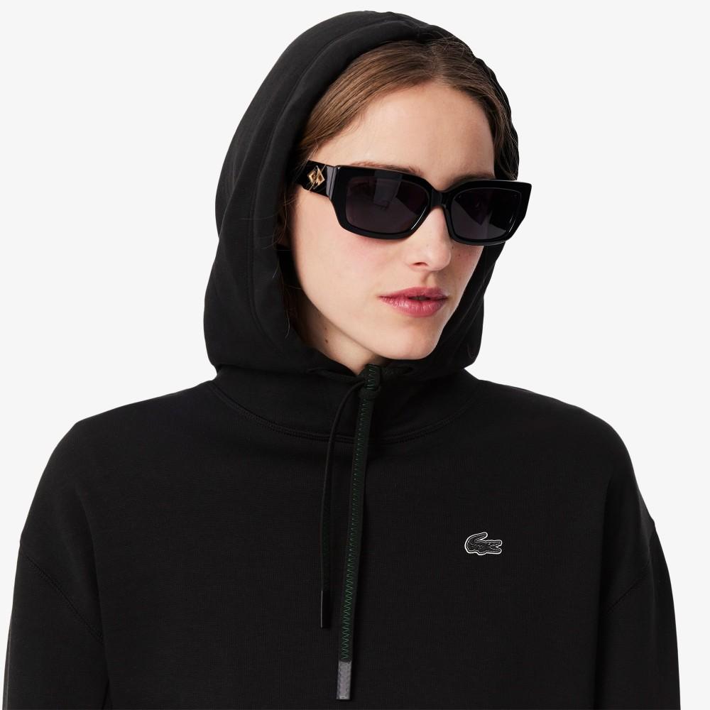 Lacoste Women's Double-Face Active Hooded Sweatshirt SF0281-55N031