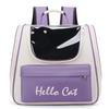 Portable Breathable Cat Backpack, Scratch Resistant Oxford Cloth Pet Bag, Foldable Outdoor Travel Pet Carrier